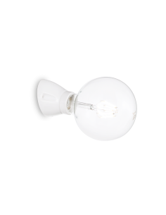 Ideal lux ® Аплик | WINERY AP1 BIANCO | E27 max 1 x 60W | IP20 - 180298 - Цена | LEDs4economy