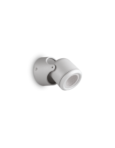 Ideal lux ® Аплик | XENO AP1 GRIGIO | GU10 max 1 x 28W | IP44 - 129471 - Цена | LEDs4economy