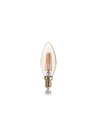 Ideal lux ® LED крушка | E14 OLIVA 4W 2200K CRI80 AMBRA | 4W - 151649 - Цена | LEDs4economy