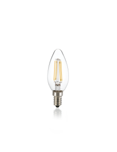 Ideal lux ® LED крушка | E14 OLIVA 4W 2700K CRI80 TRASP | 4W - 270944 - Цена | LEDs4economy