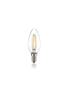 Ideal lux ® LED крушка | E14 OLIVA 4W 3000K CRI80 TRASP DIMM | 4W - 188928 - Цена | LEDs4economy