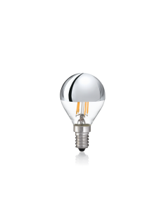 Ideal lux ® LED крушка | E14 SFERA 4W 3000K CRI80 CROMO | 4W - 101262 - Цена | LEDs4economy