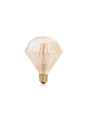 Ideal lux ® LED крушка | E27 DIAMOND 4W 1800K AMBRA | 4W - 201269 - Цена | LEDs4economy