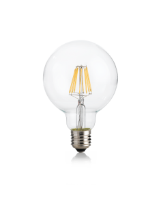 Ideal lux ® LED крушка | E27 GLOBO D095 08W 3000K CRI80 TRASP DIMM | 8W - 188966 - Цена | LEDs4economy
