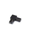 Ideal lux ® Аксесоар за 1Ф шина за външен монтаж | LINK 1-PHASE SURFACE GIUNTO A L NERO | IP20 - 337401 - Цена | LEDs4economy