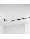 Ideal lux ® Магнитна релса за вграждане 2м | DEVA RECESSED BINARIO 2 MT NERO | | IP20 - 332536 - 4