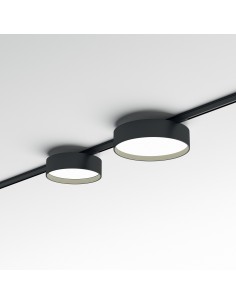 Ideal lux ® Магнитен осветител | DEVA DISC 10W 3000K NERO | 10W | IP20 - 332864 - Цена | LEDs4economy 2