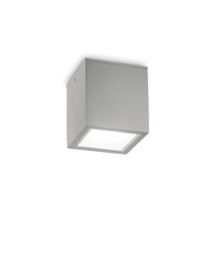 Ideal lux ® Спот | TECHO PL1 D15 SQUARE GRIGIO | GU10 max 1 x 20W | IP54 - 326887 - Цена | LEDs4economy