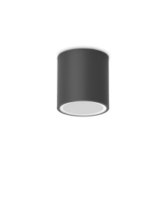 Ideal lux ® Спот | TECHO PL1 D09 ROUND NERO | GU10 max 1 x 20W | IP54 - 318141 - Цена | LEDs4economy