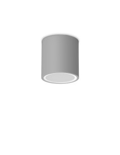 Ideal lux ® Спот | TECHO PL1 D09 ROUND GRIGIO | GU10 max 1 x 20W | IP54 - 342726 - Цена | LEDs4economy