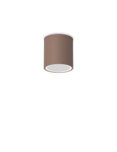 Ideal lux ® Спот | TECHO PL1 D09 ROUND COFFEE | GU10 max 1 x 20W | IP54 - 318134 - Цена | LEDs4economy
