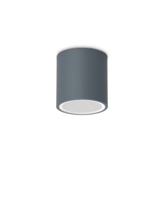 Ideal lux ® Спот | TECHO PL1 D09 ROUND ANTRACITE | GU10 max 1 x 20W | IP54 - 318110 - Цена | LEDs4economy