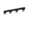 Ideal lux ® Спот | RUDY PL4 SQUARE NERO | GU10 max 4 x 35W | IP20 - 321523 - Цена | LEDs4economy