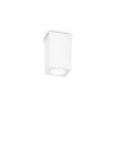 Ideal lux ® Спот | LOOK PL1 SQUARE D70 H110 GESSO | GU10 max 1 x 35W | IP20 - 155791 - Цена | LEDs4economy