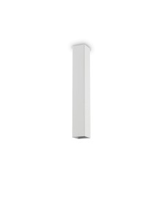 Ideal lux ® Спот | LOOK PL1 SQUARE D60 H400 BIANCO | GU10 max 1 x 28W | IP20 - 233833 - Цена | LEDs4economy