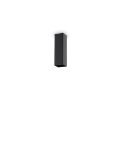 Ideal lux ® Спот | LOOK PL1 SQUARE D60 H200 NERO | GU10 max 1 x 28W | IP20 - 233765 - Цена | LEDs4economy