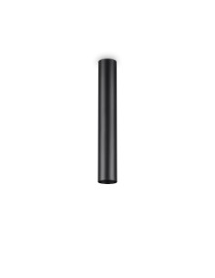 Ideal lux ® Спот | LOOK PL1 ROUND D60 H400 NERO | GU10 max1 x 28W | IP20 - 233192 - Цена | LEDs4economy