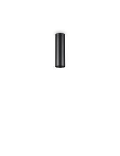 Ideal lux ® Спот | LOOK PL1 ROUND D60 H200 NERO | GU10 max1 x 28W | IP20 - 233062 - Цена | LEDs4economy