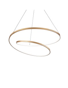 Ideal lux ® Полилей | OZ SP D080 ON-OFF OTTONE 3000K | 52W | IP20 - 269467 - Цена | LEDs4economy
