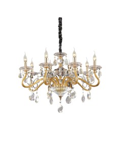 Ideal lux ® Полилей | NEGRESCO SP8 | E14 max 8 x 28W | IP20 - 087764 - Цена | LEDs4economy