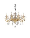 Ideal lux ® Полилей | NEGRESCO SP8 | E14 max 8 x 28W | IP20 - 087764 - Цена | LEDs4economy