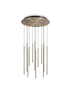 Ideal lux ® Полилей | LOOK LED SP12 ROUND DROP D16 ON-OFF OT 3000K | LED 19W | IP20 - 263663 - Цена | LEDs4economy