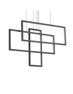 Ideal lux ® Полилей | FRAME SP RETTANGOLO NERO 3000K | LED 93W | IP20 - 269382 - Цена | LEDs4economy