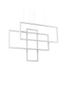 Ideal lux ® Полилей | FRAME SP RETTANGOLO BIANCO 3000K | LED 93W | IP20 - 253589 - Цена | LEDs4economy
