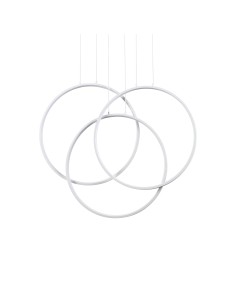 Ideal lux ® Полилей | FRAME SP CERCHIO BIANCO 3000K | LED 82W | IP20 - 269351 - Цена | LEDs4economy