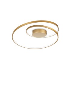 Ideal lux ® Плафон | OZ PL D060 ON-OFF OTTONE 2700K | 47W | IP20 - 342306 - Цена | LEDs4economy
