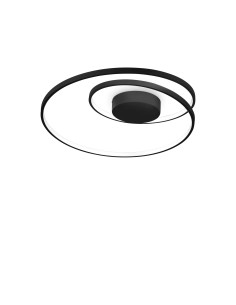 Ideal lux ® Плафон | OZ PL D060 ON-OFF NERO 3000K | 47W | IP20 - 269412 - Цена | LEDs4economy