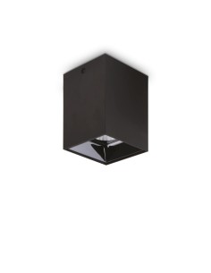 Ideal lux ® Плафон | NITRO PL D07 SQUARE NERO 3000K | LED 15W | IP20 - 206028 - Цена | LEDs4economy