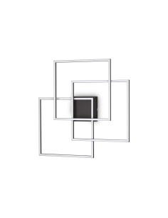 Ideal lux ® Плафон | FRAME PL QUADRATO NERO 3000K | LED 33W | IP20 - 270678 - Цена | LEDs4economy