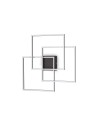 Ideal lux ® Плафон | FRAME PL QUADRATO NERO 3000K | LED 33W | IP20 - 270678 - Цена | LEDs4economy
