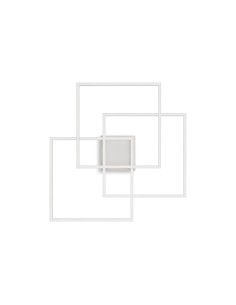 Ideal lux ® Плафон | FRAME PL QUADRATO BIANCO 3000K | LED 33W | IP20 - 230702 - Цена | LEDs4economy