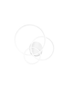 Ideal lux ® Плафон | FRAME PL CERCHIO BIANCO 3000K | LED 41W | IP20 - 255019 - Цена | LEDs4economy
