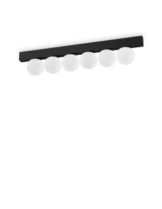 Ideal lux ® Плафон | BINOMIO LED PL6 NERO | LED 18W | IP20 - 313290 - Цена | LEDs4economy