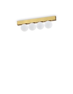 Ideal lux ® Плафон | BINOMIO LED PL4 OTTONE | LED 12W | IP20 - 328249 - Цена | LEDs4economy