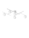Ideal lux ® Плафон | ATLAS PL5 BIANCO | G9 max 5 x 4W | IP20 - 328225 - Цена | LEDs4economy