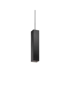 Ideal lux ® Пендел | LOOK SP1 SQUARE D60 H400 NERO | GU10 max 1 x 28W | IP20 - 126913 - Цена | LEDs4economy