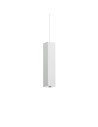 Ideal lux ® Пендел | LOOK SP1 SQUARE D60 H400 BIANCO | GU10 max 1 x 28W | IP20 - 126906 - Цена | LEDs4economy