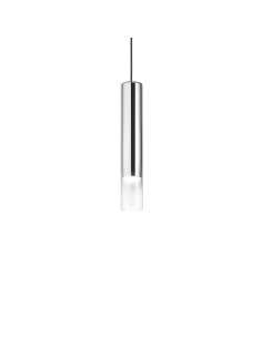 Ideal lux ® Пендел | LOOK SP1 ROUND D60 H400 TRASPARENTE | GU10 max1 x 28W | IP20 - 194806 - Цена | LEDs4economy