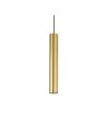 Ideal lux ® Пендел | LOOK SP1 ROUND D60 H400 OTTONE | GU10 max1 x 28W | IP20 - 259239 - Цена | LEDs4economy