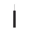 Ideal lux ® Пендел | LOOK SP1 ROUND D60 H400 NERO | GU10 max1 x 28W | IP20 - 104928 - Цена | LEDs4economy