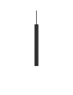 Ideal lux ® Пендел | LOOK SP1 ROUND D40 H400 NERO | GU10 max1 x 28W | IP20 - 343310 - Цена | LEDs4economy