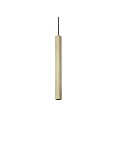 Ideal lux ® Пендел | LOOK LED SP1 SQUARE D30 H400 ON-OFF OTTONE 3000K | 11,5W | IP20 - 339740 - Цена | LEDs4economy