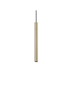 Ideal lux ® Пендел | LOOK LED SP1 ROUND D30 H400 ON-OFF OTTONE 3000K | 11,5W | IP20 - 339726 - Цена | LEDs4economy