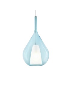 Ideal lux ® Пендел | KALIQUE-3 SP1 D28 AZZURRO | E27 max 1 x 42W | IP20 - 359816 - Цена | LEDs4economy