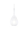 Ideal lux ® Пендел | KALIQUE-3 SP1 D18 TRASPARENTE | E27 max 1 x 42W | IP20 - 360072 - Цена | LEDs4economy