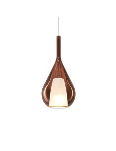 Ideal lux ® Пендел | KALIQUE-3 SP1 D18 RAME | E27 max 1 x 42W | IP20 - 360065 - Цена | LEDs4economy
